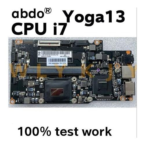 For Lenovo Yoga 13 notebook motherboard CPU i7 3537U 3517U DDR3 100% test work 90000645 90002034