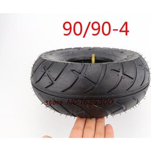 Size 90/90-4 3.00-4 Gas/Electric Scooter Tires and inner tube 10 inch On-road Tyres (Scooter Parts & Accessories )