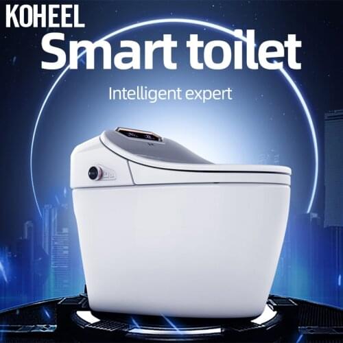 KOHEEL One-Piece Intelligent Toilet Smart Toilet WC Elongated Remote Controlled Integrated Automatic Bathroom