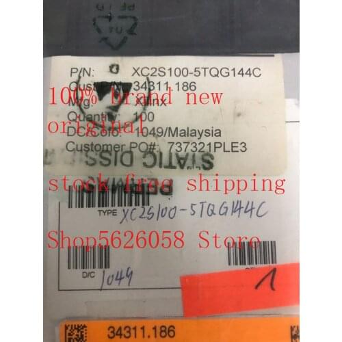 XC2S100-5TQG144C TQFP-144 100% new original 1PCS/LOT STOCK