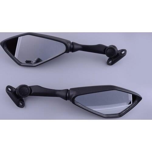 1 Pair Left & Right Side Black Rear View Mirror Fit for Kawasaki EX400 Ninja400 2018 2019 2020 Motorcycle Accessories