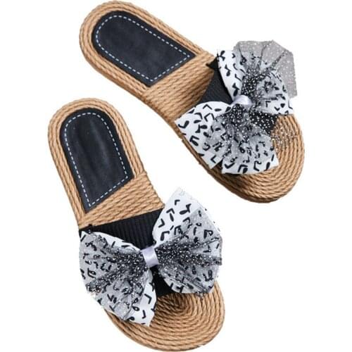 Women sandals summer flat pearl sandals flip flops rome shoes string bead slippers mujer gladiator sandalias sapatos femininos