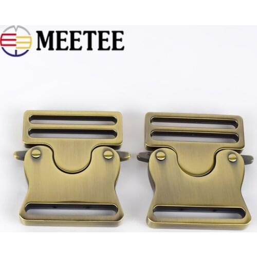 1/2/5pcs 38mm Brushed Metal Side Release Buckles for Tactical Waist Belts Quick Buckle Luggage Clothes Outdoor Accessories