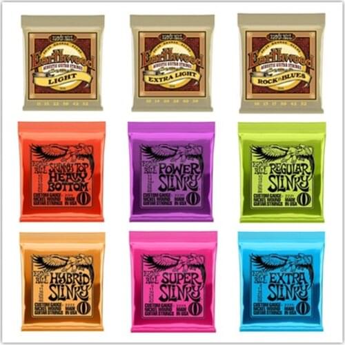 10 sets Earthwood Eni Ball Nickel Wound Electric Guitar Strings Acoustic Strings For Guitar Accessories