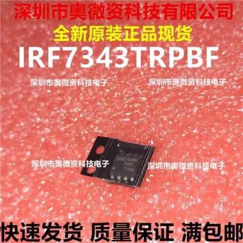 100% Original In Stock New IRF7343 IRF7343TRPBF F7343 SOP8 N+PMOS