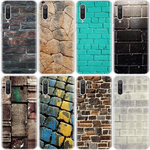Wallpaper Retro Brick Phone Case For Xiaomi Redmi Note 10 9 8 8T 7 6 5 Pro 9C 9S 9A 8A 7A 6A 5A 4X S2 K20 Coque Cover