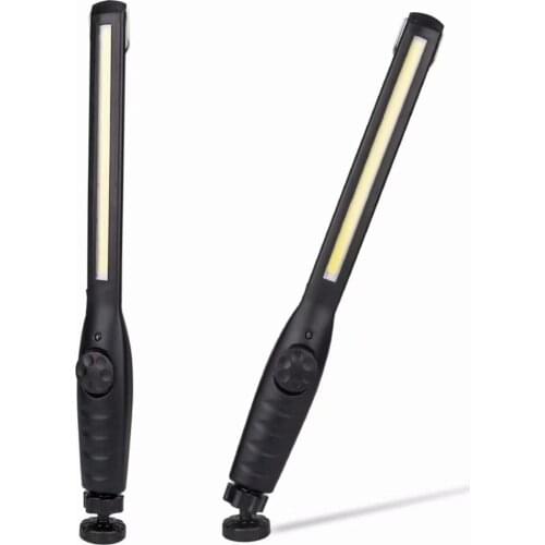 COB Multi-function Lamp Magnetic Base USB Rechargeable LED Flashlight Camping/Car Repair/Outdoor Search Light Include Battery