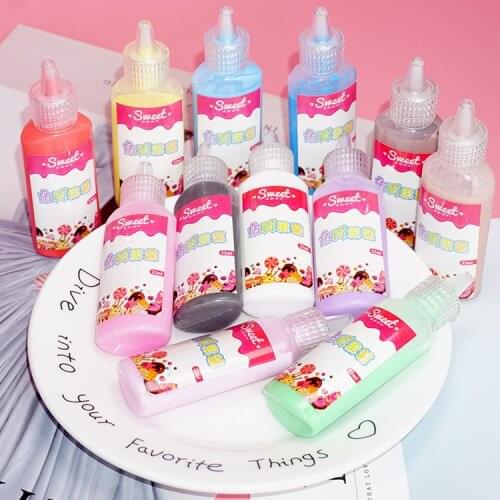 Enablefancy 14 Colors 22g Antifreeze Simulation Jam Glue Gel DIY Phone Case Cooking Accessories Decor Mud Clay Handmade