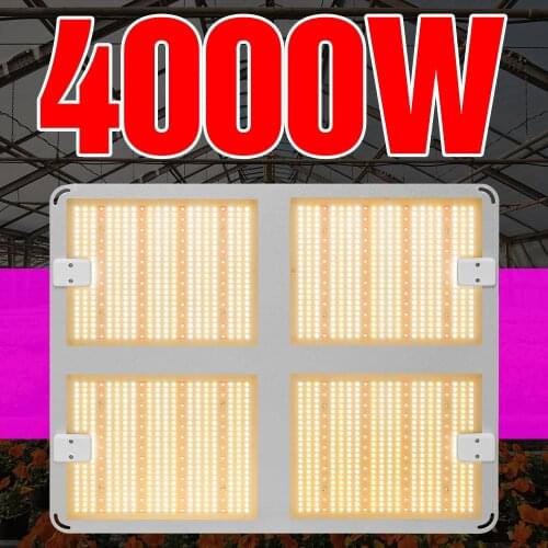 1000W 2000W 4000W Grow Lamp LED Full Spectrum Vegetables Plant Growing Light 220V Seed Phyto Lamp LED Fitolampy EU US UK Plug