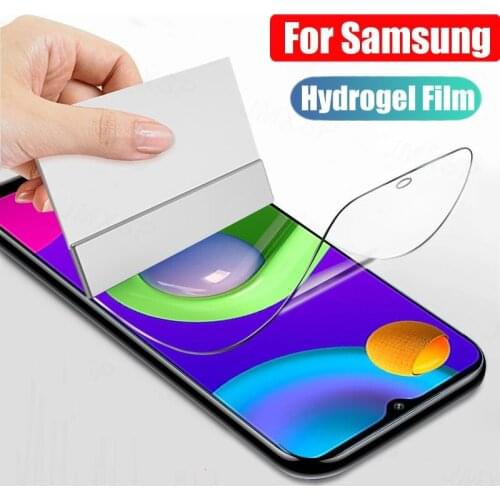For Samsung Galaxy M32 Film for Samsung Galaxy M32 Hydrogel Film Screen Protector HD Film M62 M42 M12 M02 Film Not Glass