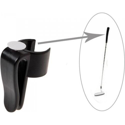 Golf Bag Clip On Putter Clamp Holder Putting Organizer Club Ball Marker wholesale