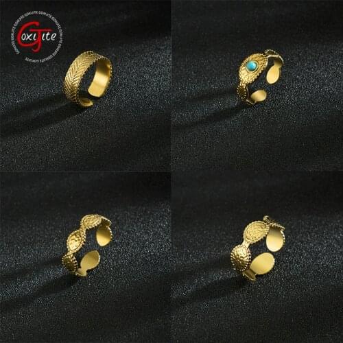 Goxijite Women's Gold Rings
