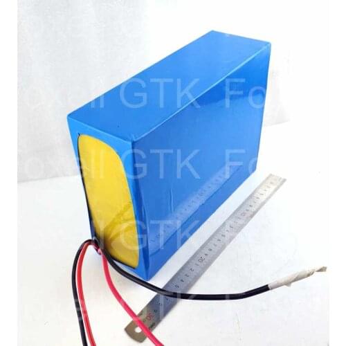 GTK High capacity 24V 40Ah LiFePO4 battery 24 1000w battery pack power energy accu 32650 cell 8s BMS 25.6v + quick 5A charger