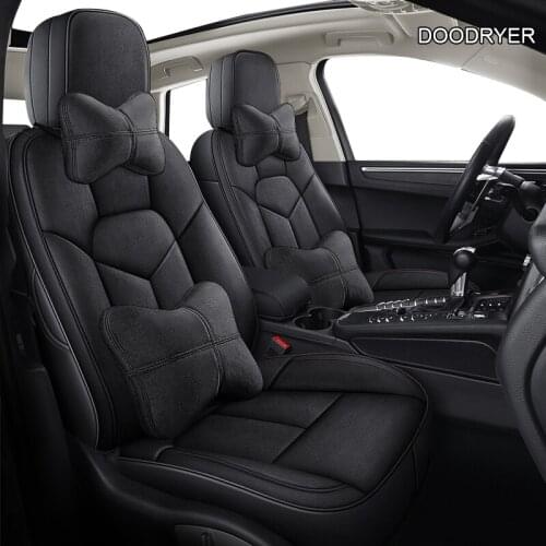 DOODRYER Custom Leather car seat cover For Dongfeng AX5 AX4 E70 AX7 S30 H30 CM7 S500 360 370 330 580 IX5 P16 S16 car seats