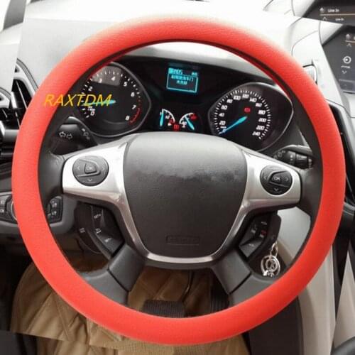 Hot silicone car steering wheel cover For Mazda 2 Mazda 3 Mazda 5 Mazda 6 CX-5 CX5 CX-7 CX-9 Atenza Axela