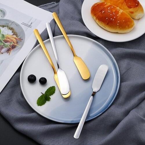 2 Colors Stainless Steel Spoon/Fork with Long Handle Ice Spoon Coffee Spoon Tea Tableware Home Kitchen Accessories-1pcs