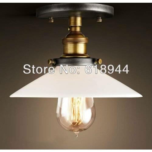 2013 HOT American Rustic Vintage Ceiling Light, wrought iron ceiling lighting for dining room, bedroom