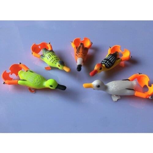 Thunder frog rotating legs 7cm/11.7g ten colors optional floating water bionic bait spot lure simulation fishing bait