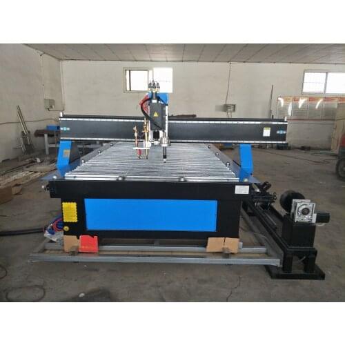 ROBOTEC Metal Cnc Plasma Cutting Machine 1325/ Table Cnc Plasma Cutter For Sale/ Plasma Metal Cutting Machine For Steel Pipe