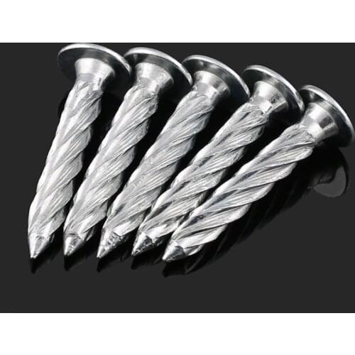 Stainless steel thread self-tapping nail pressure explosion galvanized spiral cement steel nail 10PPcs nailer Nagler Tacker 1Pcs