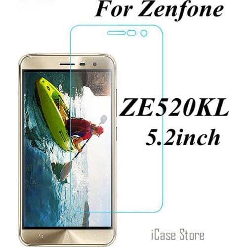 Ultra Clear 9H 0.26mm Water-Proof Scratch-proof Tempered Glass For Asus Zenfone 3 ZE520KL 5.2inch Screen Protectore Film Case