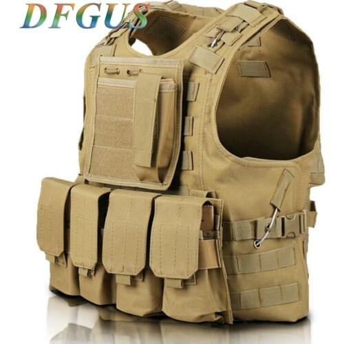 Military Tactical Vest Special Forces Camouflage Combat Vest Anti-piercing Protective Clothing CS Airsoft Combat Vests