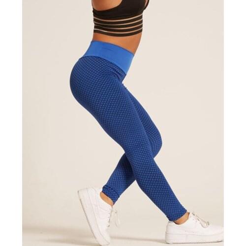 Women High Waist Hip Lift Mesh Leggings Yoga Pants Fitness Sports Skinny Trousers