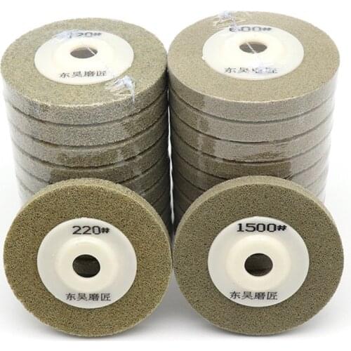 1pcs 100x16mm Nylon Fiber Polishing Wheel Grinding Disc Abrasive Tools Materials Surface Decoration For Angle Grinder