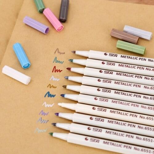 1pc/sell Marker Pen Stationery School Supplies Pen School Stationery Office Colour Marker Pen Kids Gift Office Tools