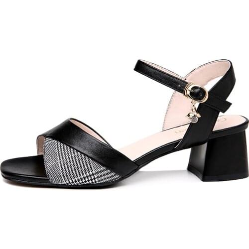 6024 Guciheaven open-toe chunky sandals solid color shoes