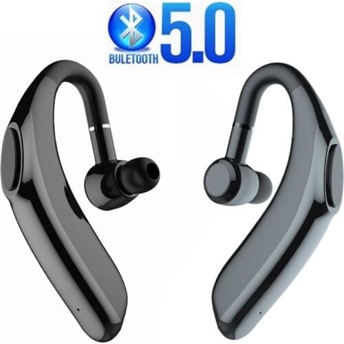 X18 V5.1 Bluetooth Wireless Headphones Noise Reduction with Mic Super-long standby Stereo Sports Headset Waterproof Ear-Hook