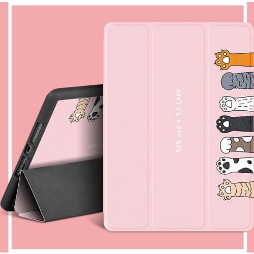 With Pencil Holder for IPad Pro 10.5 Case 2020 PU Leather Folding Stand Smart Case for Funda IPad Pro 11 Cover 7th Generation