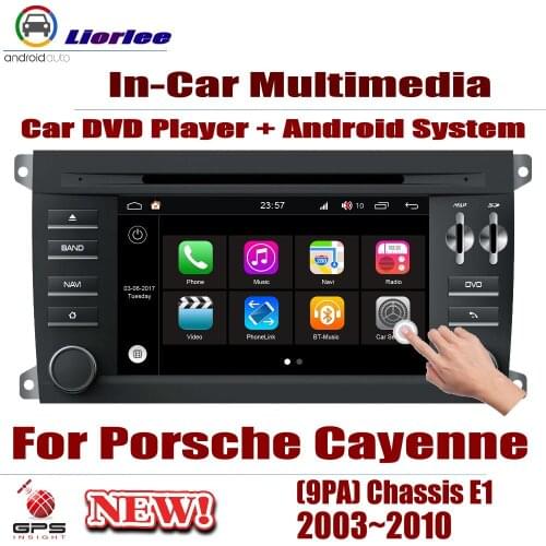 For Porsche Cayenne (9PA) 2003-2010 Car Android GPS Navigation DVD Player Radio Stereo System Screen Multimedia