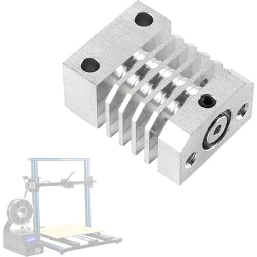 Fixed Aluminum Heat Sink Tube Radiator for 3D Printer Ender-3 Pro/CR-10 S5/CR-10 -MINI/CR-20 PRO/Tevo Tornado/Alfawise U20