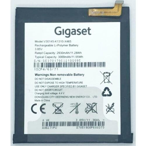 GeLar 3.85V 3000mAh Replacement battery for Gigaset V30145-K1310-X465 Mobile, SmartPhone Battery