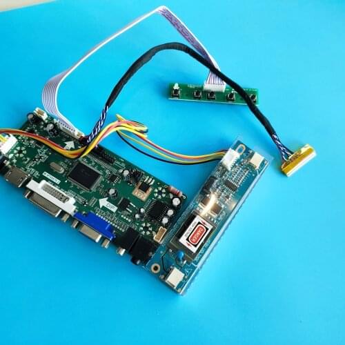 Kit for M240HW01 V7/M240HW01 VC 1920X1080 panel Controller Board 2 lamps 30pin HDMI+DVI+VGA LCD Audio driver DIY 24"