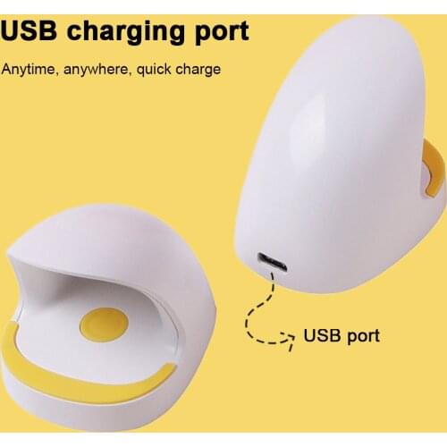 Mini Nail Dryer Machine 6W Portable Nail lamp for drying nails 3 LED UV manicure Lamp nails Nail Equipment home use with USB