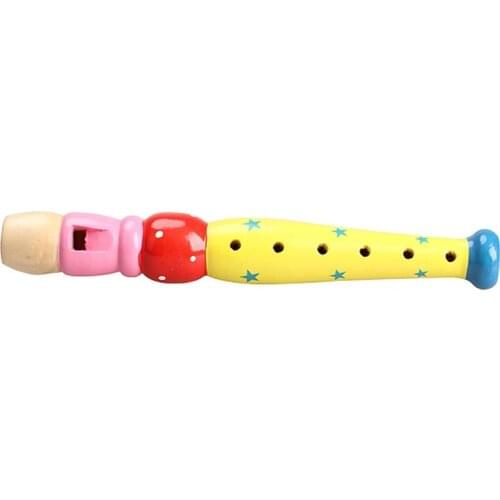Plastic Kid Children Piccolo Flute Musical Instrument Early Education Toy