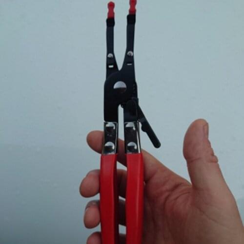 Welding Pliers for Professional Welding, Wire Cutter, Made of Steel and Red Anti-Slip Handle Ideal for Welding, Workshop 85AC