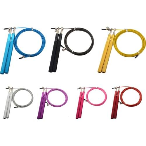 3M Professional Jump Ropes Sports Fitness Adjustable Fast Speed Jump Skip Rope no noise Skipping Wire For Fitness Skip Training