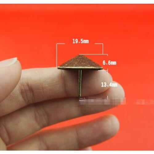 19MM*20MM square Upholstery Nail Jewelry Box Wall Door Sofa Furniture Decorative Tack Stud Pushpin