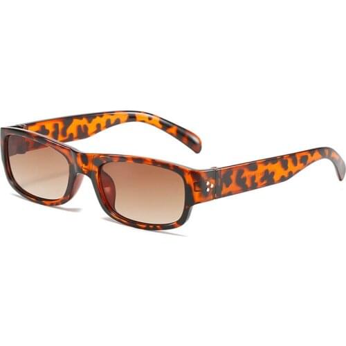 New Fashion Square Eyewear Female Sunglasses Women Sun Glasses Men Shades Oculos Male UV400