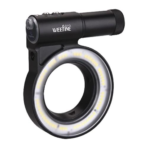 Weefine Ring Light 3000 lumens for TG5TG6 RX100 Sony Nikon Camera Housing Macro Shooting Scuba Diving Underwater Photography M67