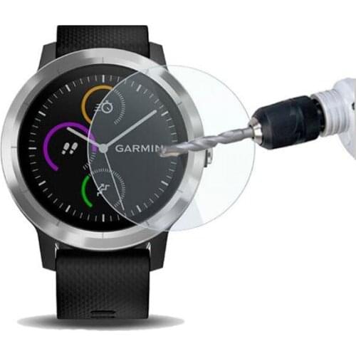 Tempered Glass Protective Film Guard For Garmin Vivoactive 3 Smart Watch Vivoactive3 Element/Trainer Screen Protector Cover