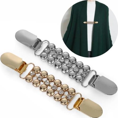 1 Pcs Vintage Cardigan Clip for Women Sweater Blouse Shawl Clips Shirt Collar Retro Duck Clip Clasps Shawl Brooch Charm Gift