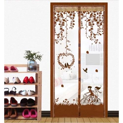 2021 Hands-free Magnetic Mosquito Net Door Screen Mesh Automatic Closing Anti Mosquito Insect Fly Bug Door Curtain Net Hot Sales