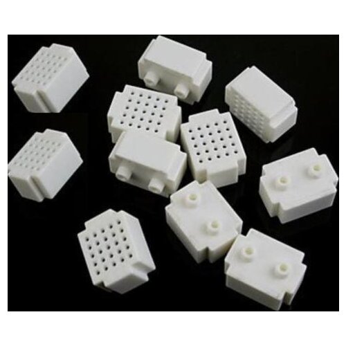 5 pcs Mini 25 Points Breadboard Solderless Prototype Tie-point white For Arduino NEW