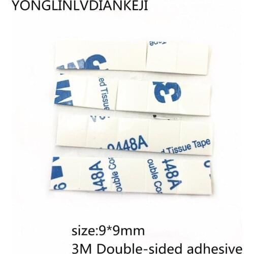 50pcs 3M paste / double-sided thermal paste / thermal double-sided adhesive9*9mm