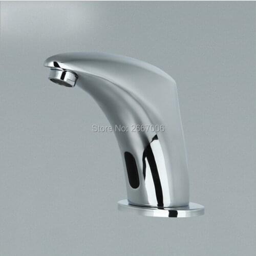 Free shipping Health water saving touchless faucet automatic faucet sensor hospital toilet medical auto taps ZR6119