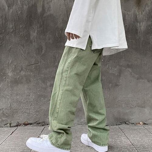 80% Hot Sales!!!Denim Jeans Relaxed Fit Simple Polyester Men Fashion Jeans for Daily Wear